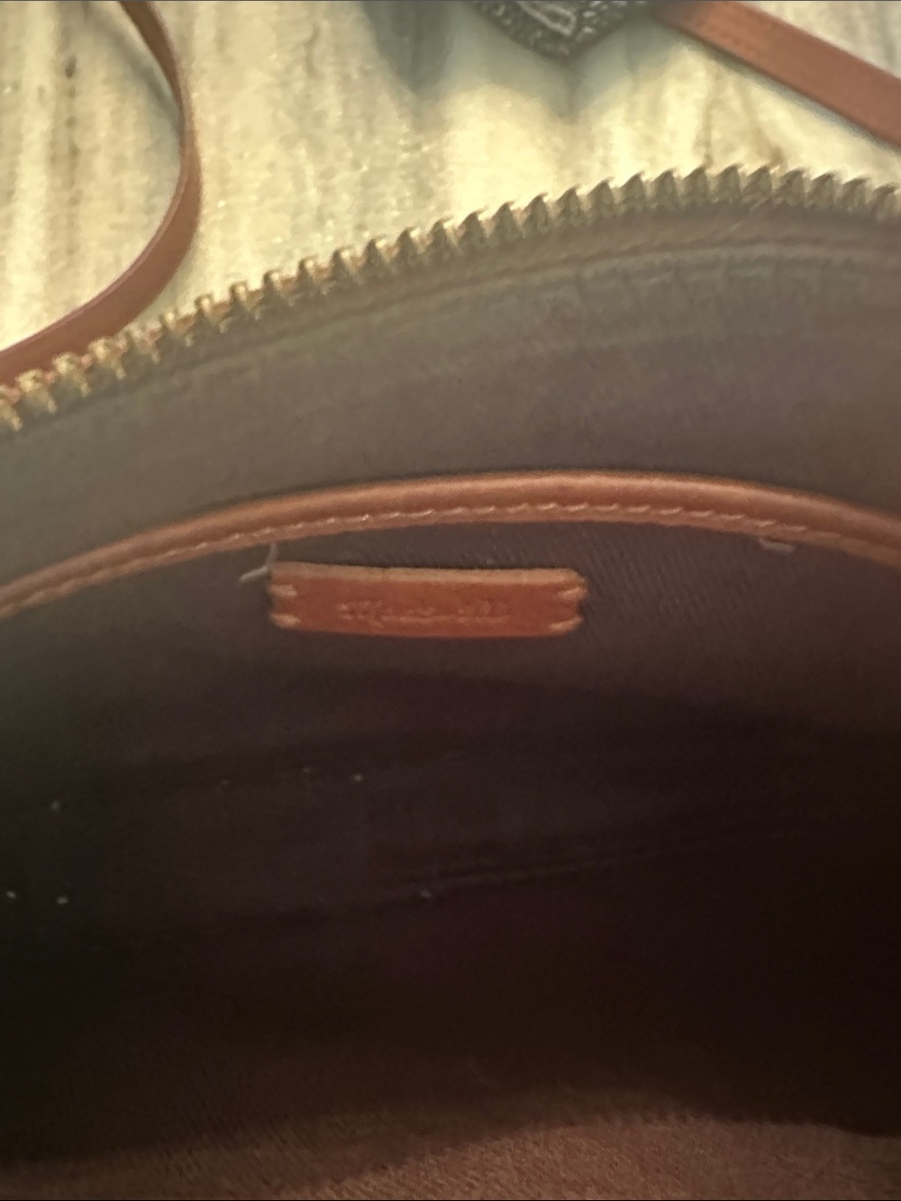 MADEWELL SIMPLE LEATHER CROSSBODY BAG - Picture 6 of 6
